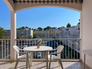 Duplex à vendre 175 900 € 3 pièces 2 chambres 39 m² Dernier étage, Étage 3/3 St Palais sur Mer 17420