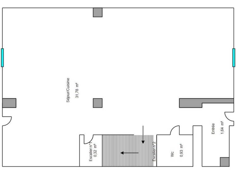 Maison à vendre 535 000 € 4 pièces 3<br/>chambres 94 m²<br/>superficie 222 m²<br/>terrain Nanterre 92000