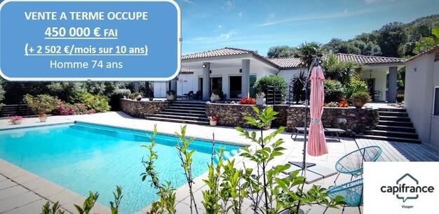 Maison en viager Bouquet 450 000 € 8 pièces 4 chambres 235 m² 5 530 m² de terrain Luri 20228