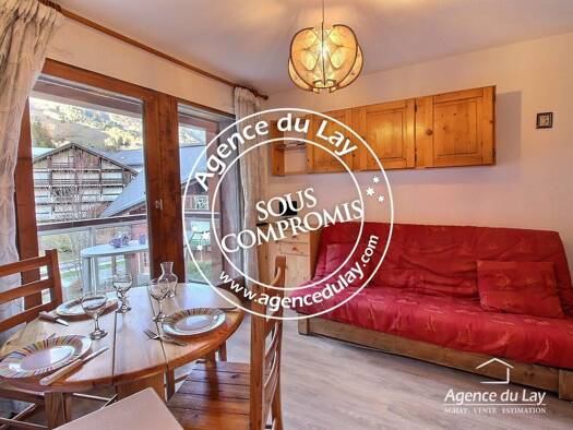 Appartement à vendre 118 000 € 1 pièce 20 m² 2ème étage Les Contamines-Montjoie 74170