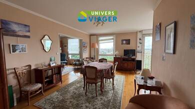 Appartement en viager occupé Bouquet 61 875 € 4 pièces 2 chambres 80,4 m² Couronneries Poitiers 86000