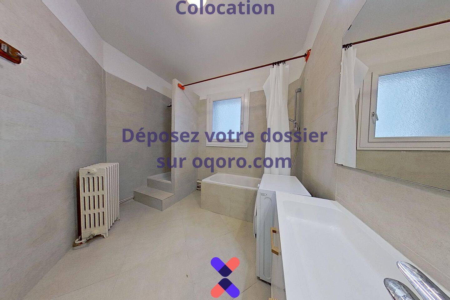 Chambre en colocation appartement meublé — 18