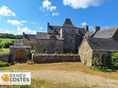 Château à vendre 616 000 € 20 pièces 17 chambres 689 m² 6 606 m² de terrain Plouigneau 29610