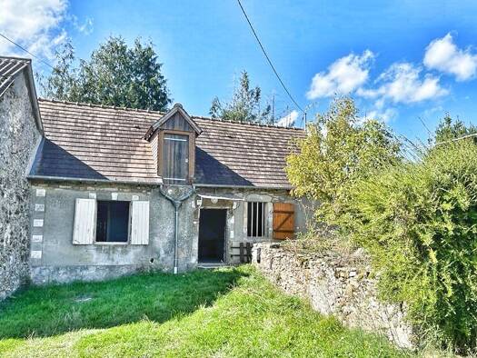 Maison à vendre 49 000 € 3 pièces 1 chambre 57 m² 587 m² de terrain Asse le Boisne 72130