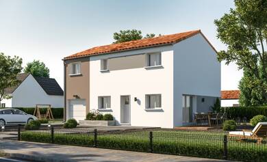 Terrain avec maison neuve à vendre 425 500 € Le Landreau 44430