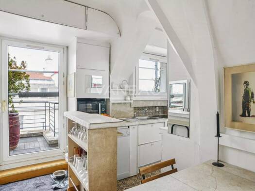 Appartement à vendre 285 000 € 1 pièce 25,1 m² Dernier étage, Étage 7/7 Reine-Mairie Boulogne-Billancourt 92100