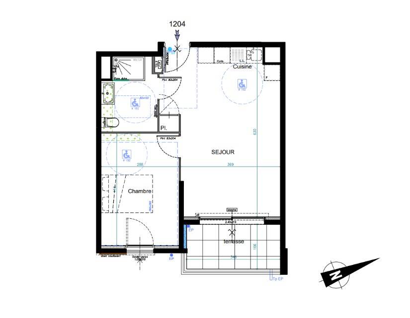 Maison à louer, 42m², ANTIBES