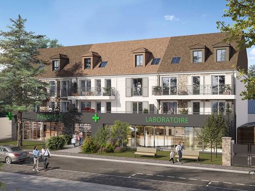 Appartement à vendre - neuf 228 000 € 2 pièces 1 chambre 47 m² dès le 30/06/2026 Centre Osny 95520