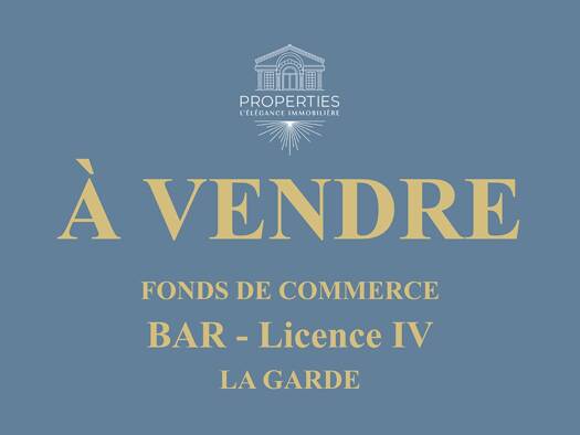 Boutique à vendre Fonds de commerce 146 000 € 40 m² de surface de vente Le Village La Garde 83130