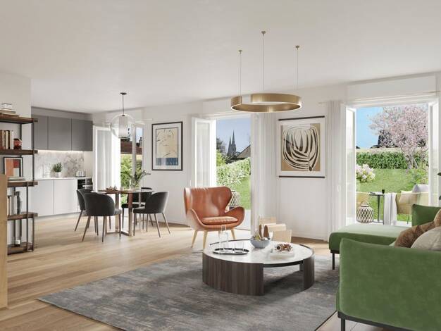 Maison à vendre - neuf 383 000 € 5 pièces 4 chambres 95 m² Rechèvres-Bas Menus-Boulevard Chartres 28000