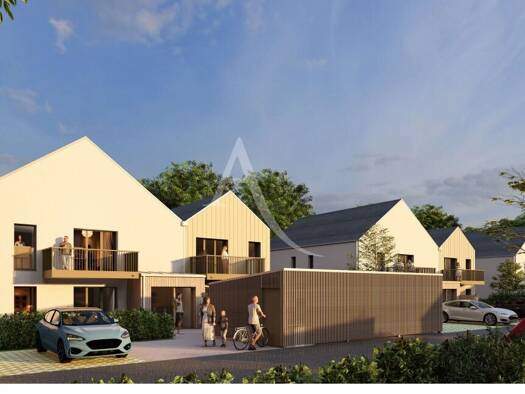 Appartement à vendre - Première occupation 224 900 € 3 pièces 2 chambres 62 m² 1er étage Verrières-en-Anjou 49112