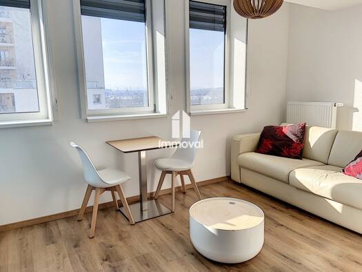Appartement à louer 643 € 1 pièce 21 m² Étage 9/15 Kable Nord Strasbourg 67000