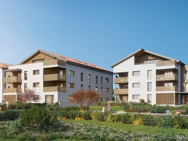 Appartement à vendre - neuf 385 000 € 3 pièces 67,5 m² 2ème étage dès le 01/10/2026 Archamps 74160