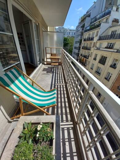 Appartement à louer 1 195 € 1 pièce 31 m² 4ème étage Auteuil Nord Paris 16ème 75016