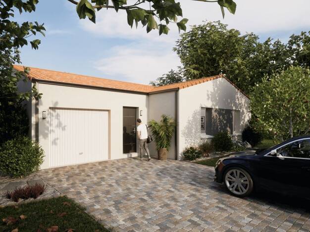 Terrain avec maison neuve à vendre 220 461 € 4 pièces 3 chambres 88 m² 466 m² de terrain Oudon 44521