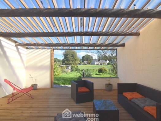 Maison à vendre 89 700 € 3 pièces 1 chambre 73 m² 552 m² de terrain Plounévez-Quintin 22110