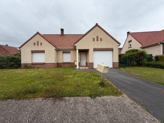 Maison de plain-pied à vendre 228 000 € 5 pièces 3 chambres 90 m² 615 m² de terrain Athies 62223