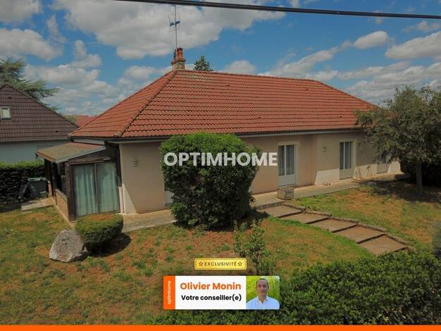 Maison de plain-pied à vendre 338 000 € 7 pièces 6 chambres 150 m² 996 m² de terrain Fénay 21600