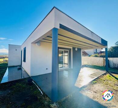 Maison de plain-pied à vendre - Neuf 325 000 € 4 pièces 3 chambres 94,4 m² 519 m² de terrain Misérieux 01600