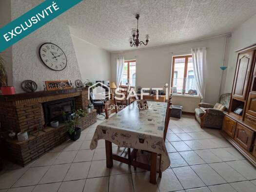 Maison à vendre 66 000 € 3 pièces 1 chambre 85 m² 165 m² de terrain Camblain-Châtelain 62470