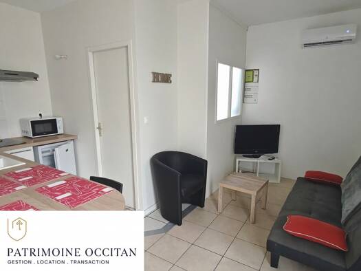 Appartement à louer 470 € 2 pièces 1 chambre 28,4 m² RDC Habitat Diffus Revel 31250