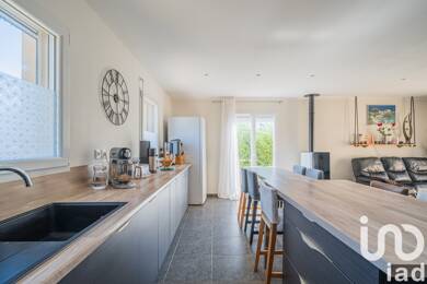 Maison de plain-pied à vendre 340 000 € 5 pièces 3 chambres 112 m² 615 m² de terrain Vinay 38470