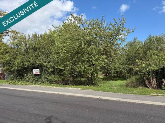 Terrain constructible à vendre 26 000 € 1 180 m² de terrain Les Monthairons 55320