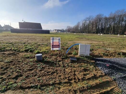 Terrain constructible viabilisé à vendre 48 990 € 426 m² de terrain Tracy-le-Val 60170