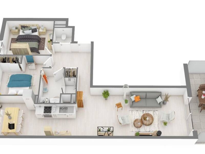 Maison à louer, 76m², NANTES