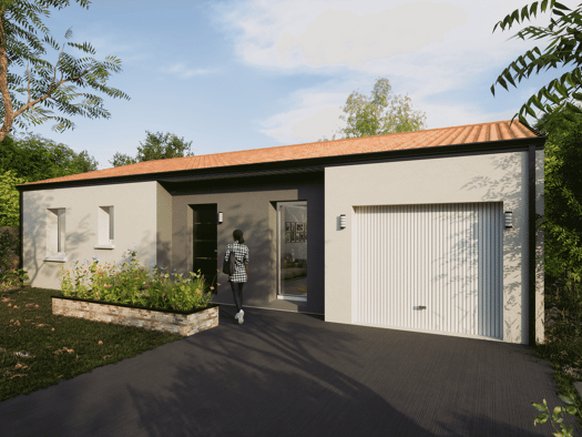 Terrain avec maison neuve à vendre 212 174 € 4 pièces 3 chambres 88 m² 514 m² de terrain Sèvremoine 49450