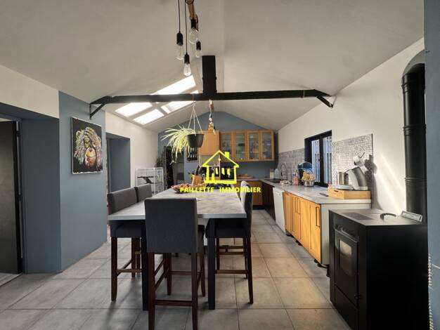 Maison de plain-pied à vendre 215 000 € 4 pièces 3 chambres 138 m² 2 127 m² de terrain Criquetot-l'Esneval 76280