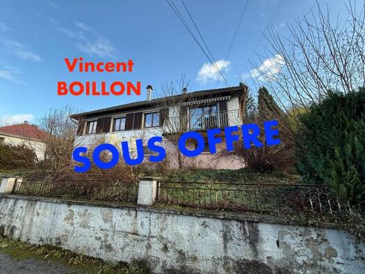 Maison à vendre 97 200 € 6 pièces 3 chambres 121 m² 1 578 m² de terrain Courcelles Mandeure 25350