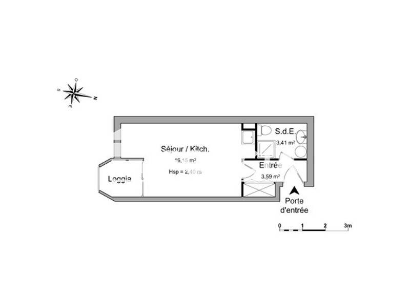 Maison à louer, 23m², MONTPELLIER