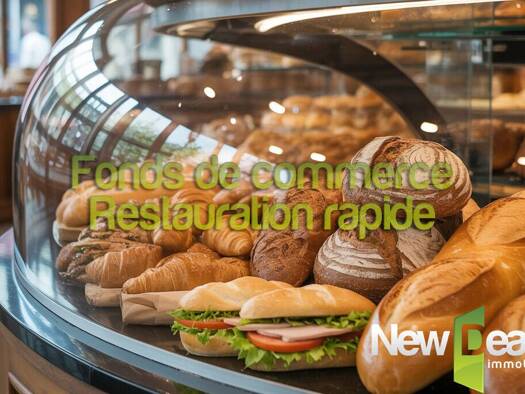 Restauration rapide / Fastfood à vendre Fonds de commerce 630 000 € 110 m² d'espace de restauration Bouquet Brive-la-Gaillarde 19100