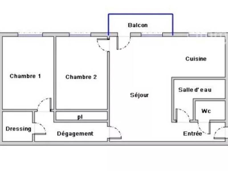 Maison à louer, 52m², VITRY SUR SEINE