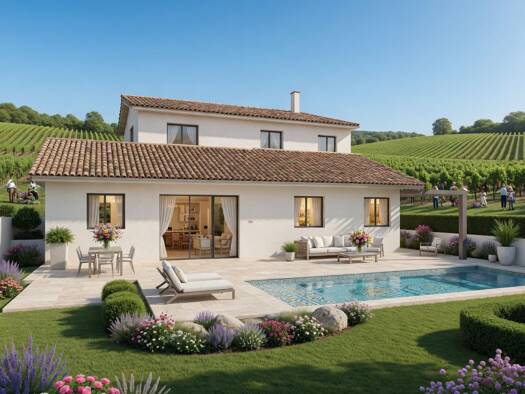 Terrain avec maison neuve à vendre 329 000 € 4 pièces 3 chambres 118 m² 531 m² de terrain Vic-le-Comte 63270