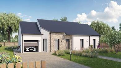 Terrain avec maison neuve à vendre 295 124 € Centre Ville-Pommiers Chambray-Lès-Tours 37170