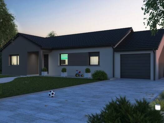 Terrain avec maison neuve à vendre 349 000 € 4 pièces 3 chambres 105 m² 540 m² de terrain Jury 57245