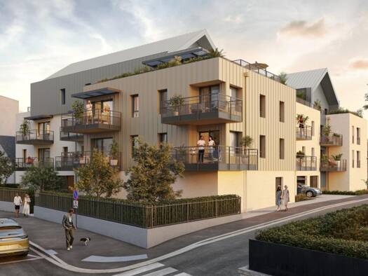 Appartement à vendre - Neuf 213 000 € 3 pièces 2 chambres 68 m² Étage 2/3 Arsonval Brive-la-Gaillarde 19100