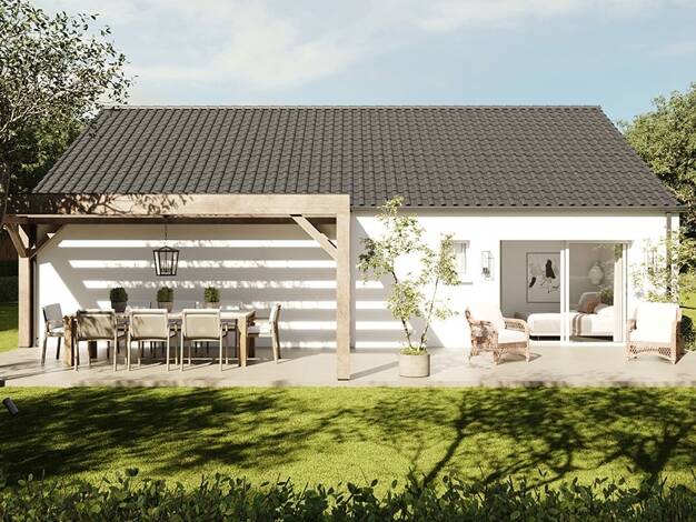 Terrain avec maison neuve à vendre 131 348 € 2 pièces 1 chambre 50 m² 700 m² de terrain Nesle 80190