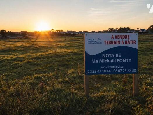 Terrain à vendre 313 000 € 2 900 m² de terrain Gouville-sur-Mer 50560