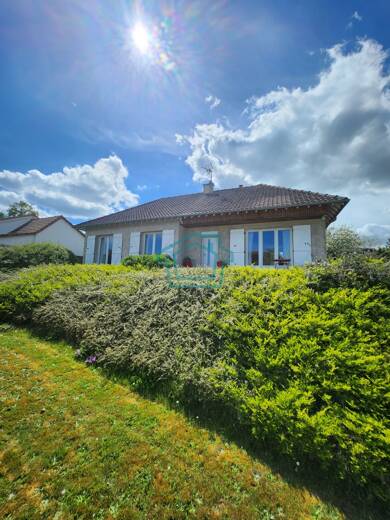 Maison de plain-pied à vendre 422 000 € 5 pièces 3 chambres 100 m² 600 m² de terrain Orgerus 78910
