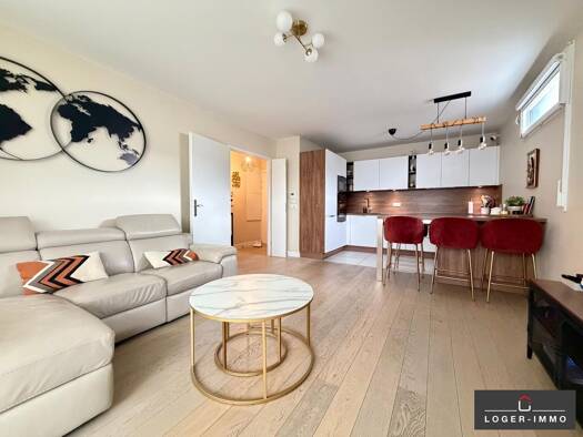 Appartement à vendre - Première occupation 374 000 € 3 pièces 2 chambres 60,63 m² Étage 1/3 Le Perreux-sur-Marne 94170