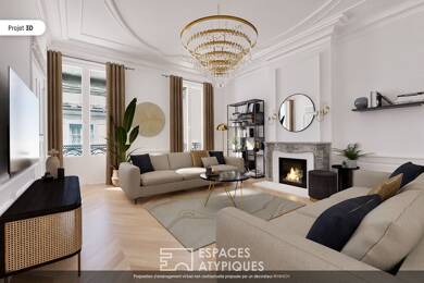 Appartement à vendre 650 000 € 5 pièces 3 chambres 134 m² Étage 3/5 Cordeliers-Célestins-Bourse Lyon 2ème 69002