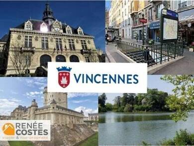 Appartement en viager occupé Bouquet 131 760 € 2 pièces 1 chambre 34 m² Étage 2/3 Diderot-Domaine du Bois Vincennes 94300