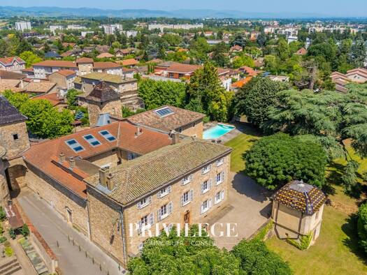 Villa à vendre 2 290 000 € 18 pièces 12 chambres 1 200 m² 4 638 m² de terrain Limas 69400