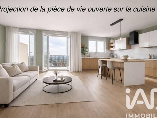 Appartement à vendre 405 000 € 4 pièces 3 chambres 84 m² Étage 4/4 Marne Neuilly-Plaisance 93360