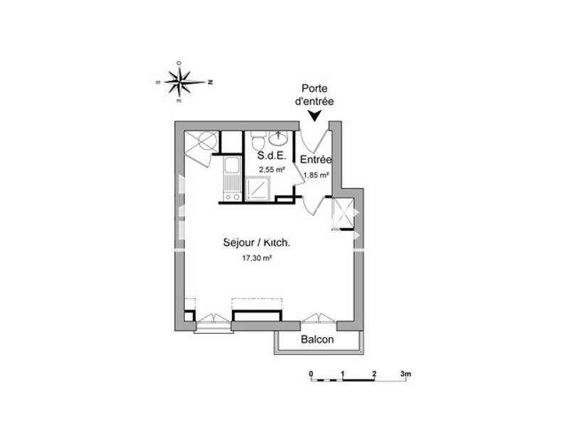 Maison à louer, 22m², LILLE
