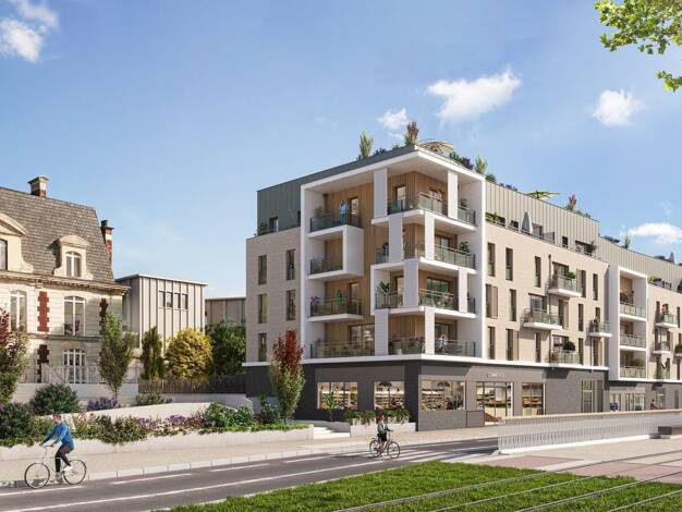 Appartement à vendre - neuf 248 000 € 2 pièces 1 chambre 41,6 m² 4ème étage Châtenay-Malabry 92290
