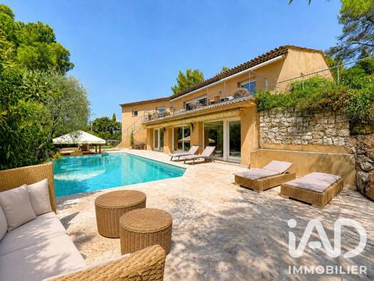 Maison à vendre 2 415 000 € 7 pièces 6 chambres 430 m² 2 329 m² de terrain Sud Roquefort-les-Pins 06330